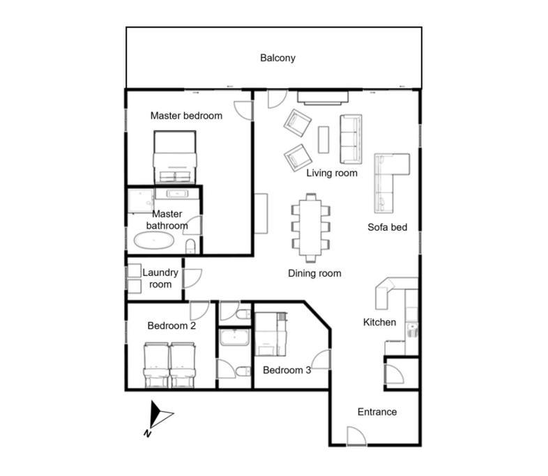 Spacious 3-Bed In The Heart Of Шамони Экстерьер фото